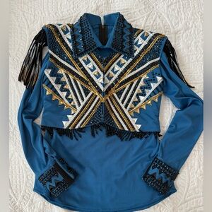 Women’s Horsemanship/Reining/Western Riding Bolero -Show Shirt Set